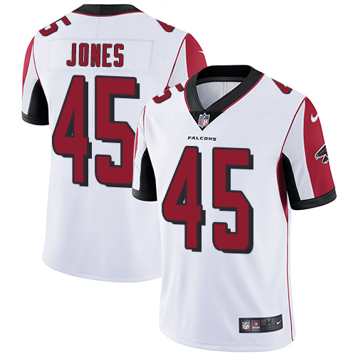 2019 men Atlanta Falcons #45 Jones white Nike Vapor Untouchable Limited NFL Jersey->atlanta falcons->NFL Jersey